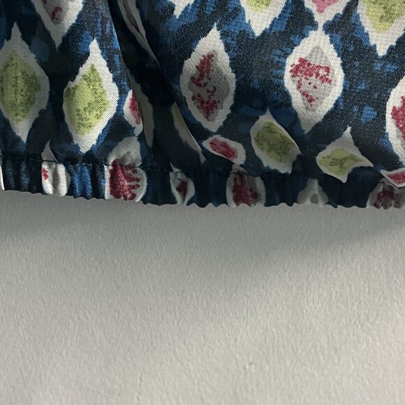 Anthropologie Figueroa Flower Top SZ Small Lace Front Inserts Boho Y2K Peasant - Picture 5 of 11